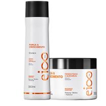 Kit Eico Pro Força & Crescimento Sha 300ml + Mas 300g Kit Eico Pro Força & Crescimento Sha 300ml + Mas 300g