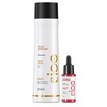 Kit Eico Pro Óleo Sublime - Shampoo 300ml + Booster 30ml Kit Eico Pro Óleo Sublime - Shampoo 300ml + Booster 30ml