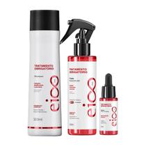 Kit Eico Pro Tratamento Obrigatório - Shampoo 300ml + Fluido 200ml + Booster 30ml