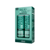 Kit Eico Salão Em Casa Cachos Definidos Shampoo 800ml + Condicionador 750ml