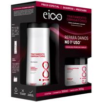 Kit Eico Shampoo 300ml + Máscara 300ml Tratamento Obrigatório