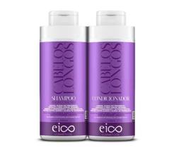 Kit Eico Shampoo+Condicionador Cabelos Longos 450ml Kit Eico Shampoo+Condicionador Cabelos Longos 450ml