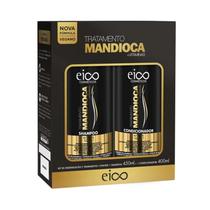 Kit eico (shampoo + condicionador) mandioca 450/400ml vegano