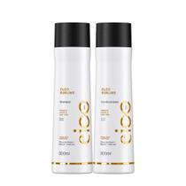 Kit Eico Shampoo Sem Sal Condicionador Leave-In Nutrição Óleo Sublime 300ml