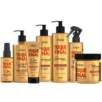 Kit Eico Toque Final Shampoo 515ml Condicionador 515ml Máscara 500g Creme de Pentear 500ml Óleo em Creme 190ml Óleo Reparador 100ml Fluído 200ml Kit Eico Toque Final Shampoo 515ml Condicionador 515ml Máscara 500g Creme de Pentear 500ml Óleo em Creme 190ml Óleo Reparador 100ml Fluído 200ml
