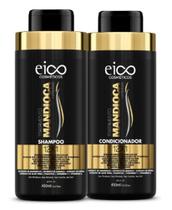Kit Eico Tratamento Mandioca (1 Shampoo450Ml + 1 Condicionador 450Ml)
