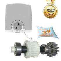 Kit Eixo Coroa Z23 Engrenagem Z14 Rolamento Com Graxa PPA