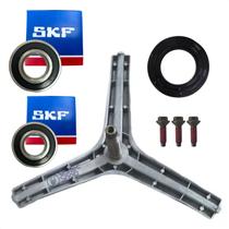 Kit Eixo Tripé Lava E Seca Samsung 3 Parafusos 2 Rolamentos