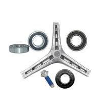 Kit Eixo Tripé + Retentor Rolamentos e Parafusos Lavadora Lava e Seca Kit Eixo Tripé + Retentor Rolamentos e Parafusos Lavadora Lava e Seca