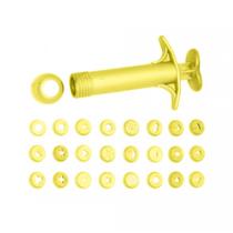 Kit Ejetor de Massas 24 Discos Amarelo Bluestar Kit Ejetor de Massas 24 Discos Amarelo Bluestar