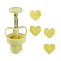 Kit Ejetor Max Corações Amarelo BlueStar Kit Ejetor Max Corações Amarelo BlueStar