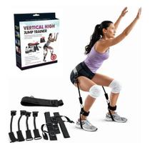 Kit Elástico de Treinamento para Pernas Agilidade e Salto Vertical com Bandas de Resistência Yeet