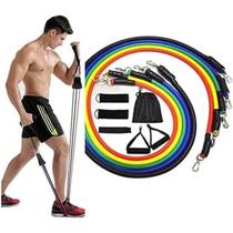 Kit Elástico Extensor 11 Peças Conjunto de Exercício Funcional Até 100 libras Treino Pilates Academia Acessórios Faixa de Resistência Ginástica Yoga Kit Elástico Extensor 11 Peças Conjunto de Exercício Funcional Até 100 libras Treino Pilates Academia Acessórios Faixa de Resistência Ginástica Yoga