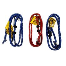 Kit Elástico Extensor com Gancho 90cm 3 Pçs N245079-2-Quanhe