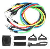 Kit Elástico Extensor Forte Para Exercícios E Academia Kit Elástico Extensor Forte Para Exercícios E Academia