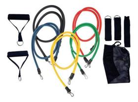 Kit Elástico Extensor Premium 11 Peças Kit Elástico Extensor Premium 11 Peças