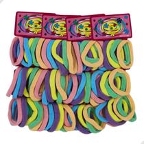 Kit Elastico Rabico Prender Cabelo Xuxinha Liga Lacinho 144 Und