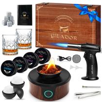 Kit Eléctrico para Ahumar Whisky Yilador en Caja de Madera - Set de Regalo Kit Eléctrico para Ahumar Whisky Yilador en Caja de Madera - Set de Regalo