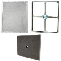 Kit Elemento Filtro Ar, Grade, Tela Cg 125 Titan 125 83 Á 99