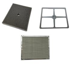 Kit Elemento Filtro + Grade + Tela Titan Today Cg 125 Até 99