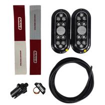 Kit Elétrico Carretinha Completo 12v Led 4 Funções
