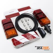 Kit Elétrico Carretinha/Reboque C/faixas Refletivas (conj. 03 Lant) Kit Elétrico Carretinha/Reboque C/faixas Refletivas (conj. 03 Lant)