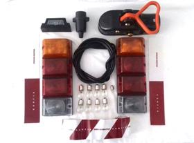 Kit Elétrico Para carretinha/Reboque Com Luz De Ré E Munheca