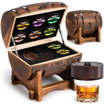 Kit Elétrico para Defumar Whisky INSISART com 8 Sabores de Madeira