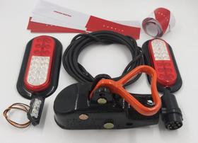 Kit Elétrico Para Reboque C/ Munheca E Lanterna De Led C/ré