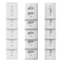 Kit Elétrico Stylus Ilumi 15 Peças Tomadas e Interruptor Kit Elétrico Stylus Ilumi 15 Peças Tomadas e Interruptor