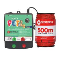 Kit Eletrificador Pet 30km Bivolt + Cabo 500m