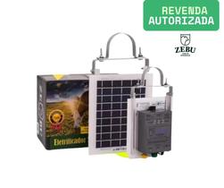 Kit Eletrificador Solar Cerca Rural Zebu 20km com bateria de litio zs10ibi