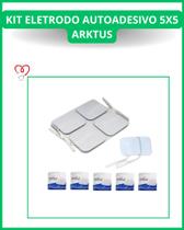kit Eletrodo Autoadesivo 5x5cm 5 cartelas 20 Unidades Arktus