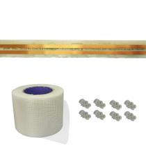 Kit Eletrofita 2 Vias 10a 3 Metros + 8 conectores