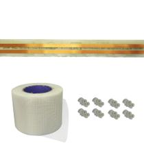 Kit Eletrofita 2 Vias 10a 4 Metros + 8 conectores