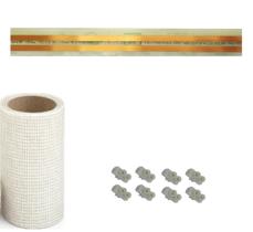 Kit Eletrofita 2 Vias 10a 5 Metros+8 Conectores Transparente