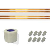 Kit Eletrofita 4 Pistas 1 Metro 750V 10A