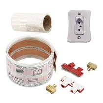 Kit Eletrofita Fita eletrica 2 Pistas 3 Metros 750v + Tomada Kit Eletrofita Fita eletrica 2 Pistas 3 Metros 750v + Tomada