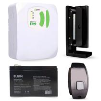 Kit Eletroímã Fonte Carregador Bateria 7A Botoeira S/fio