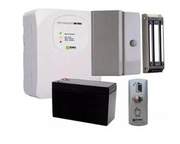 Kit Eletroimã M150 Ipec+ Fonte Nobreak,bateria, Botoeira C F