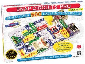 Kit Eletrônico Educativo SC-500 - Snap Circuits Pro
