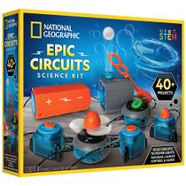 Kit eletrônico National Geographic Circuit Maker para crianças Kit eletrônico National Geographic Circuit Maker para crianças
