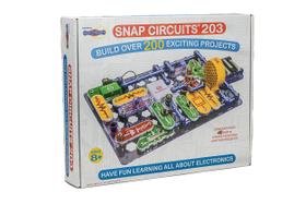 Kit Eletrônico Snap Circuits 203 - 200+ Projetos para Diversão Ilimitada