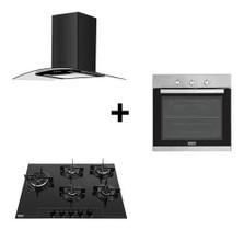 Kit Eletros De Cozinha - Coifa, Forno E Cooktop - Franke