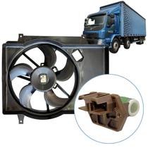 Kit Eletroventilador E Resistência Caminhão Volvo Vm 24v Kit Eletroventilador E Resistência Caminhão Volvo Vm 24v