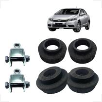 Kit Elevação Completa Calço Mola + Prol Honda Civic 2006/18