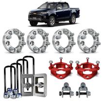 Kit Elevação Diant Trasei + Espaçador Rodas 32MM S10 2012/. Kit Elevação Diant Trasei + Espaçador Rodas 32MM S10 2012/.