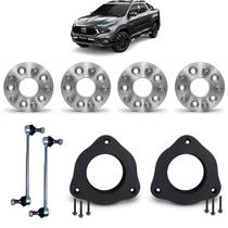 Kit Elevação Dianteira 4cm Espaçador 32mm Fiat Toro Kit Elevação Dianteira 4cm Espaçador 32mm Fiat Toro