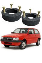 Kit Elevação Fiat Uno Quadrado 3,5cm Dianteiro Kit Elevação Fiat Uno Quadrado 3,5cm Dianteiro