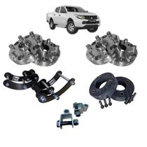 Kit Elevação Jumelo+4 Espaçador/alargador Roda L200 Triton Kit Elevação Jumelo+4 Espaçador/alargador Roda L200 Triton